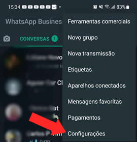 Configurando Mensagem Temporária no WhatsApp