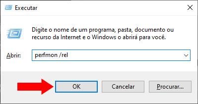 Monitor de Confiabilidade do Windows